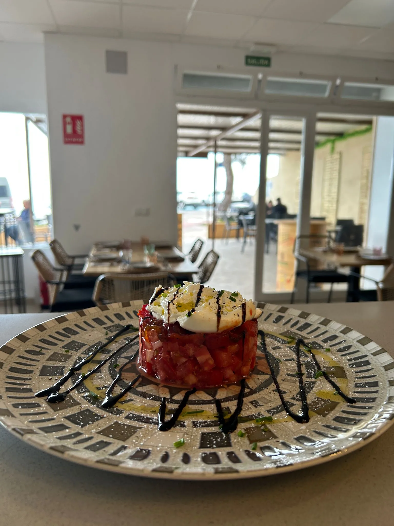 Salade de burrata